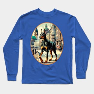 Doberman Pinscher Long Sleeve T-Shirt